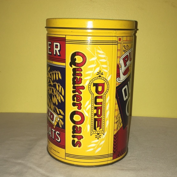 Vintage Quaker Rolled Oats Tin - Picture 4 of 10